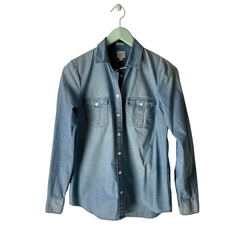 J. Crew Keeper Chambray Shirt Size XS